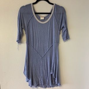 Free People  Perriwinkle Tunic size small